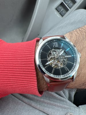 48mm Flynn Automatic Brown Leather 