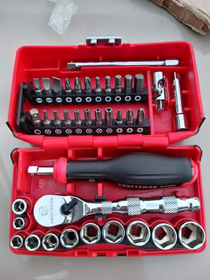 CRAFTSMAN V-Series 1/4 Inch Drive Metric 6-Point Tool Set