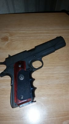 Pachmayr American Legend Grip Finger Grooves 1911 Government,