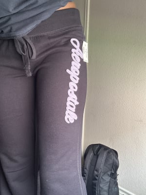 Aeropostale Script Low-Rise Fit & Flare Sweatpants  Cute online clothing  stores, Fit & flare, Cute everyday outfits