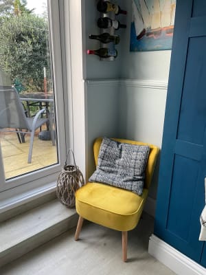 Homebase occasional chair shop ochre