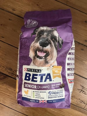 Beta dog food senior discount