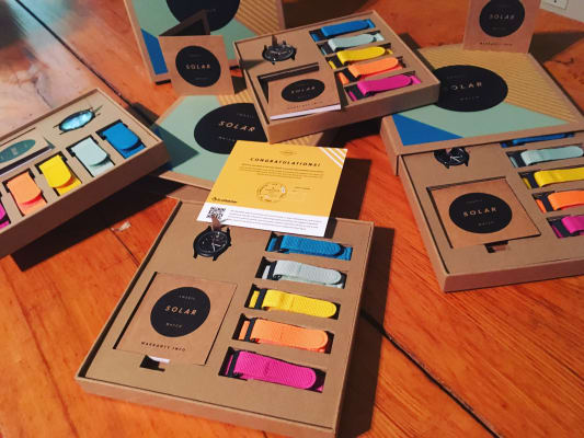 Limited Edition Solar-Powered Watch Box 