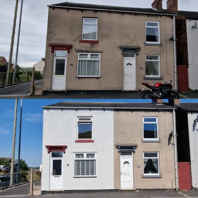 cool grey masonry paint