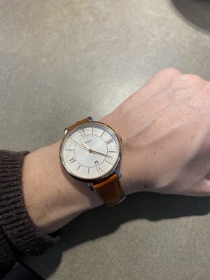 Jacqueline Cedar Leather Watch - ES3842 