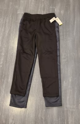 Old Navy Black Tech fleece Pants Boys Size Small - beyond exchange