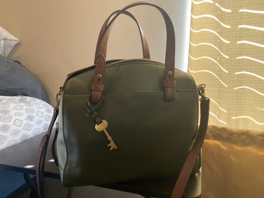 Fossil rachel satchel 2025 natural