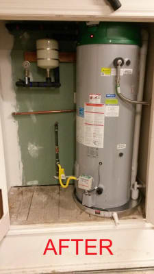 GPHE-50 - AO Smith GPHE-50 - 50 Gallon - 76,000 BTU Vertex Power-Vent  Residential Gas Water Heater