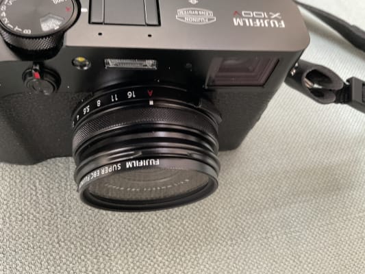 Fujifilm AR-X100 adapterring zwart