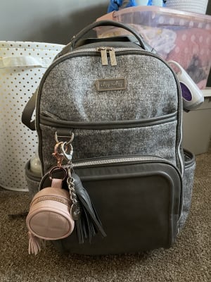 Large Backpack Diaper Bag Grayson Boss Plus Itzy Ritzy