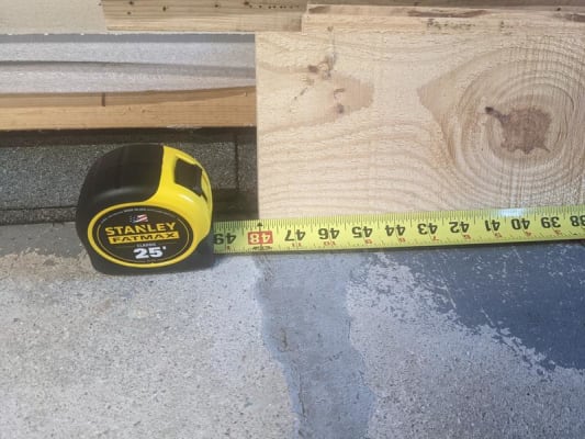 912387-8 Stanley Tape Measure: 25 ft. Blade L, 1 in Blade W,  in/ft/Fractional, Closed, Steel