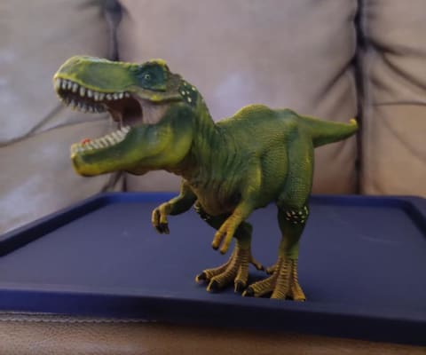 Schleich Dinosaurs Blue Tyrannosaurus Rex Figurine Action Figure (5.51)