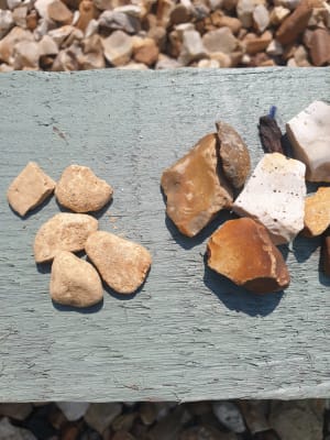 Wickes york gold chippings clearance