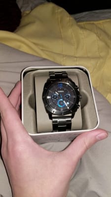 Privateer sport chronograph 2025 black stainless steel watch