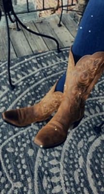 Women s Round Up Square Toe Western Boot Western Boots Ariat