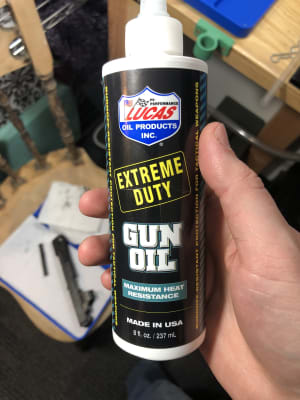 Lucas Oil Extreme Duty Gun Oil 4oz Liquid