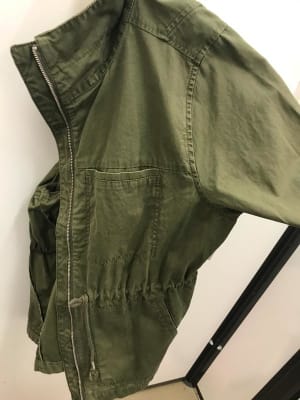 Army green jacket old sale navy