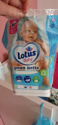 Cotons Lotus Baby peau nette - Lotus