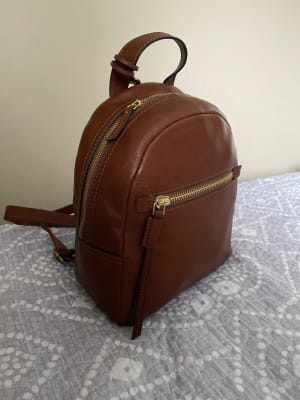 frye backpack front slit