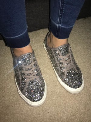 Old navy deals sparkle sneakers
