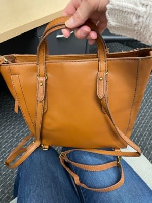 Fossil camilla small shop backpack review