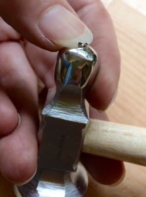 38mm Chasing Hammer Premium Jewelry Making Hammers Bowed Face 1-1/2  Diameter