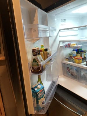 Gde25eskss Ge 33 Energy Star 24 9 Cu Ft Bottom Freezer Drawer Refrigerator With Factory Installed Icemaker Stainless Steel