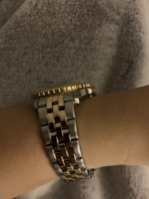 Tone Stainless Steel Watch 