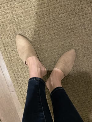 Faux Suede Mule Flats For Women Old Navy
