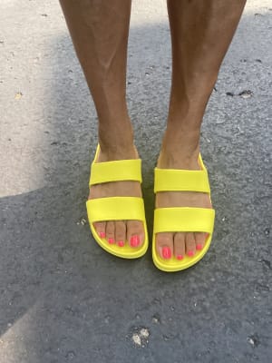 Old navy neon yellow sandals online