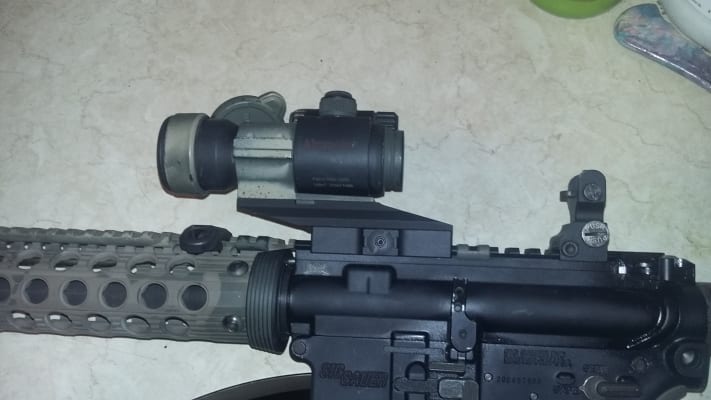 Midwest Industries QD Aimpoint Pro-Comp M4 Mount Picatinny-Style Matte