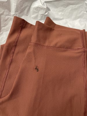 Old Navy Extra High-Waisted PowerSoft Rib-Knit Split Flare