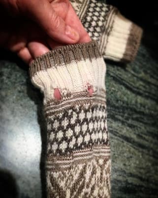Chaussettes à pois Smartwool Everyday Popcorn – Take It Outside