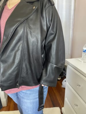 AEROPOSTALEレザージャケット Vintage Aeropostale Bomber Jacket Leather Mens Large Brown