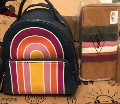 fossil felicity backpack mini