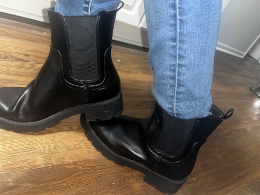 Faux Leather Chelsea Boots for Women Old Navy