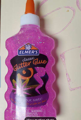 Elmers Glitter Glue, Classic, Purple - 6 fl oz