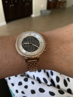 Fossil hybrid smartwatch hr monroe hotsell