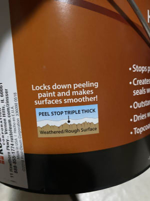 Zinsser Peel Stop Binding Primer Triple Thick 1 Gal. Wilco