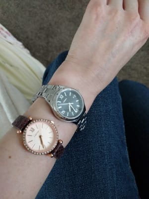 Rye Three-Hand Date Stainless Steel 