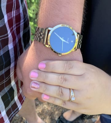 Fossil lux cheap luther watch