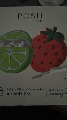 2-Pack Fruit Airpods Pro Case + Cleaning Tool Set – Posh Tech