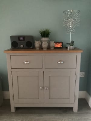 Homebase grey sideboard deals