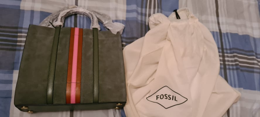 Fossil Carmen Shopper Green 2024 towncentervb