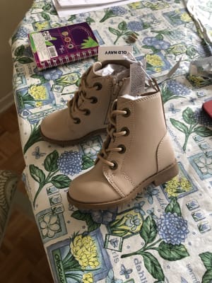 Faux Leather Combat Boots for Toddler Girls Old Navy