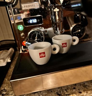 NORMA JEANE - Illy Collection - tasses et soucoupes pour 6