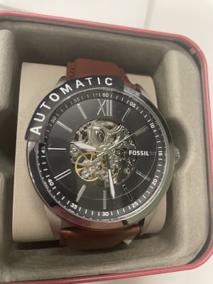 48mm Flynn Automatic Brown Leather 