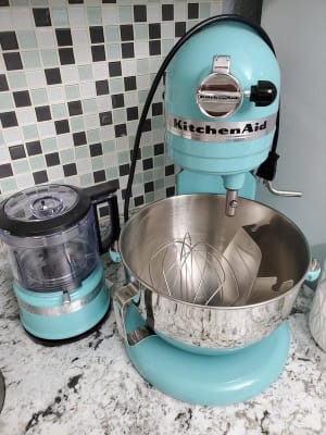 KitchenAid KFC3516 3.5-Cup Mini Food Processor - Turquoise/Blue