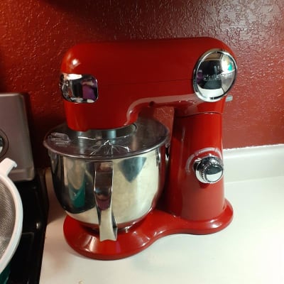 Cuisinart Precision Master 3.5Qt Stand Mixer, Ruby Red 