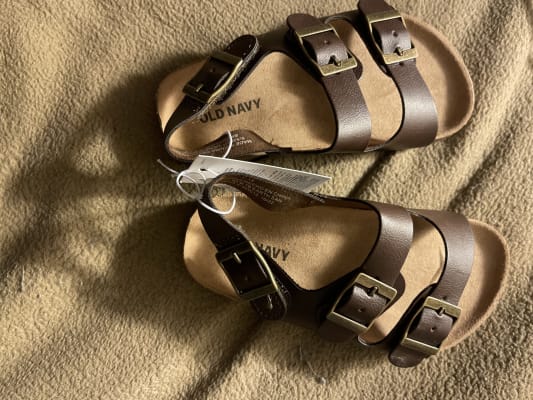 Old sales navy birkenstocks